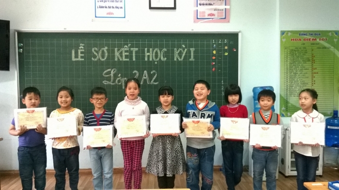 LẾ SƠ KẾT HỌC KÌ 1 - LỚP 2A2