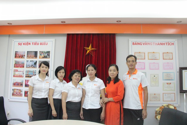 Phiên họp thứ nhất của Ban Chấp hành công đoàn Trường tiểu học Quốc tế Thăng Long khóa II
