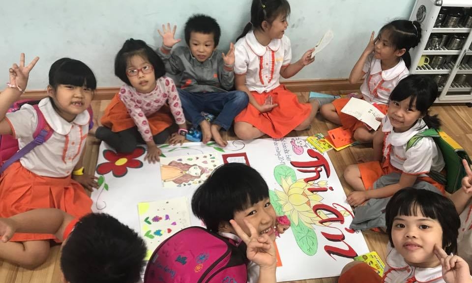 Niềm vui cô trò 1A7