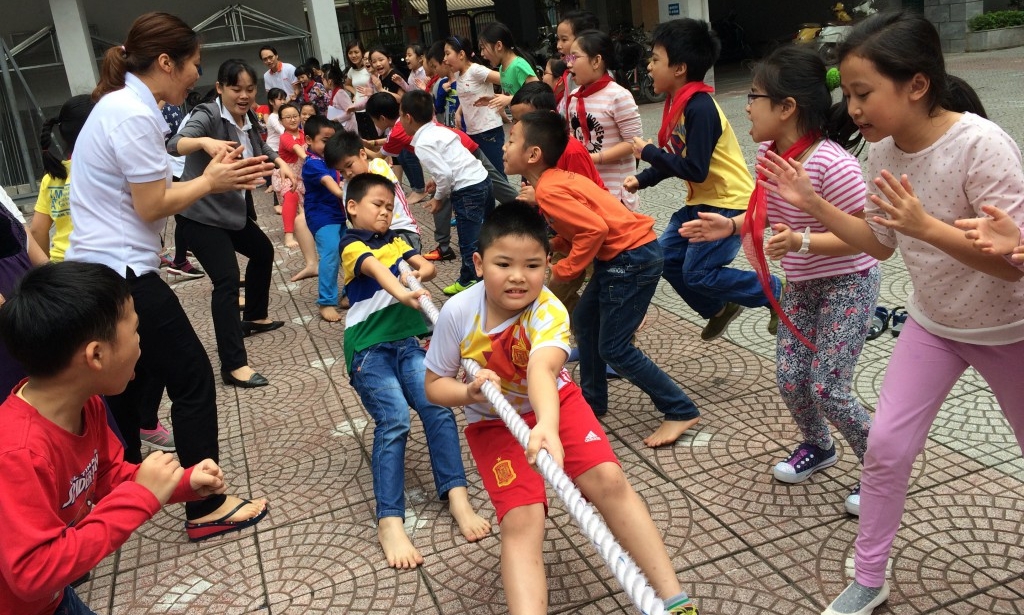 TINH THẦN THỂ DỤC THỂ THAO LỚP 3A1