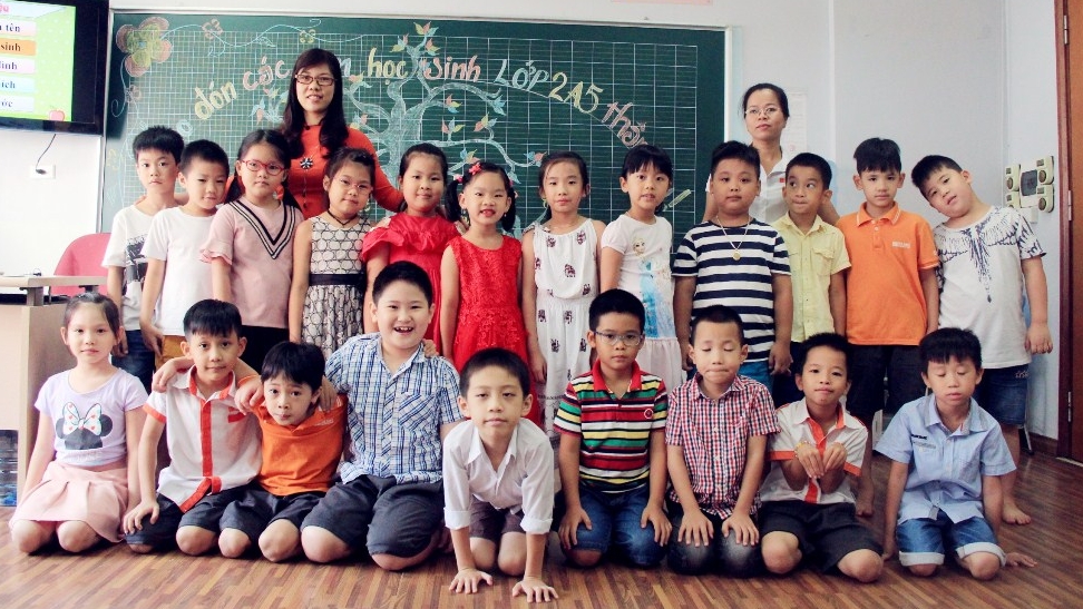 Đôi dòng cảm xúc về ngày gặp gỡ đầu năm của cô và trò trường THQT Thăng Long