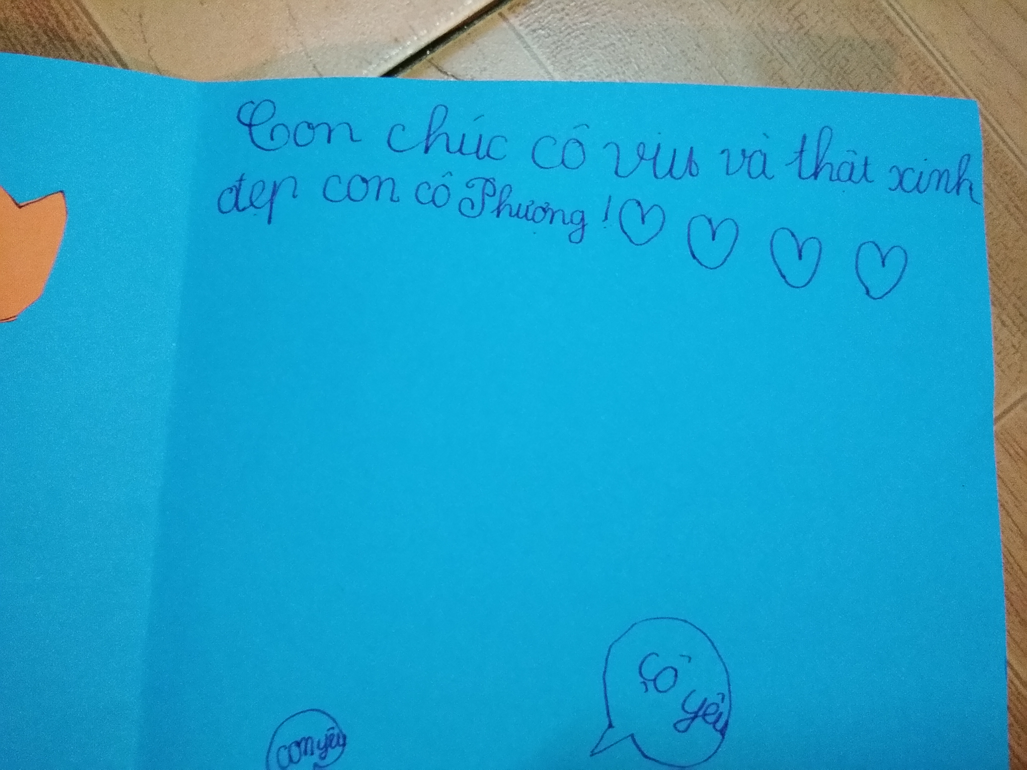 Ngày vui của Mẹ của Cô