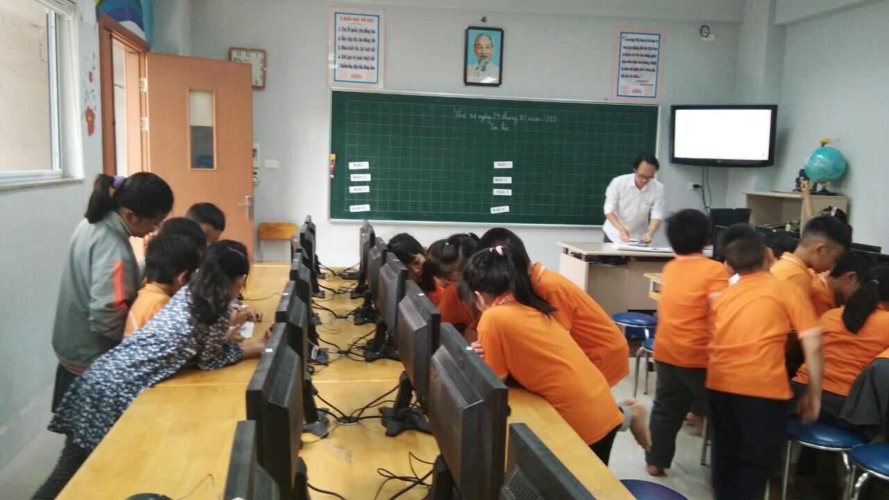 Hội thi Giáo viên dạy giỏi trường Tiểu học Quốc tế Thăng Long