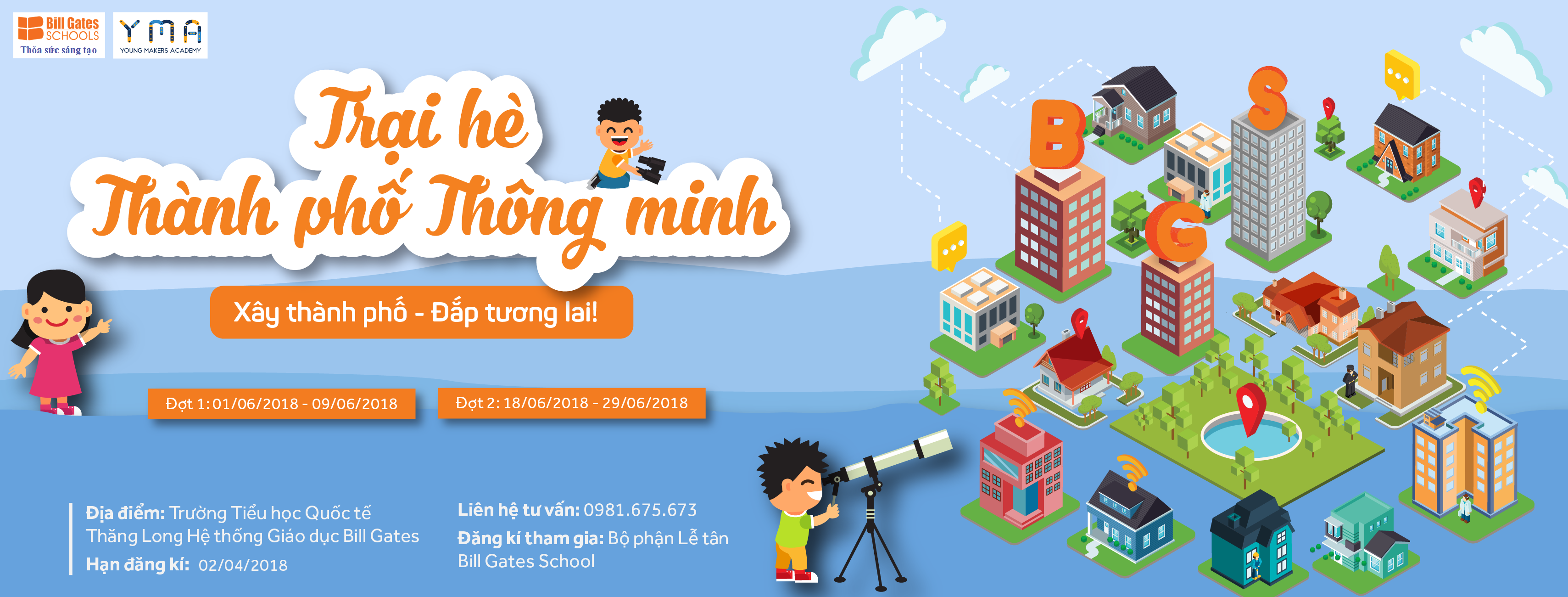 Thông báo Tuyển sinh trại hè song ngữ