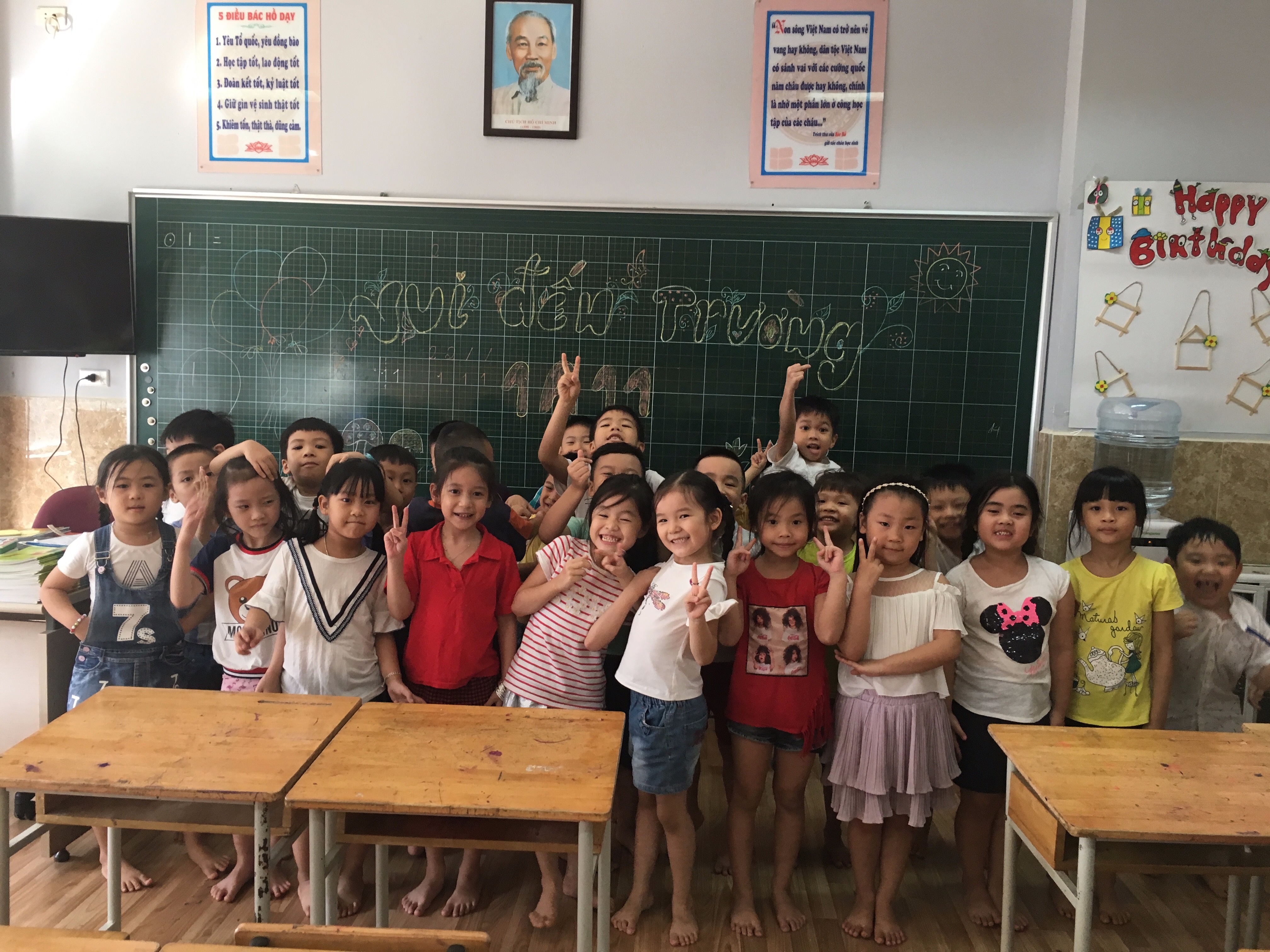 Một ngày tựu trường đặc biệt