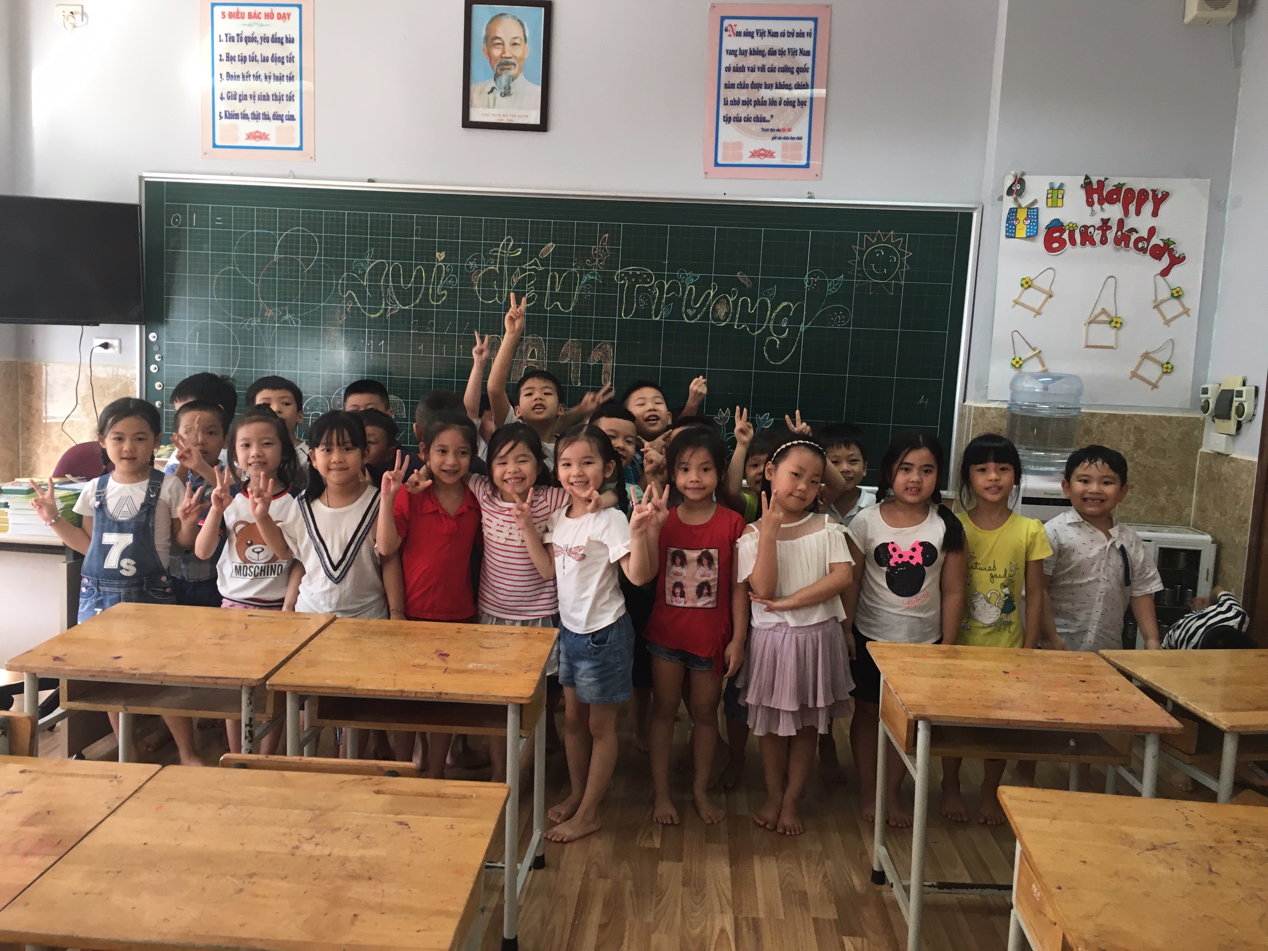 Một ngày tựu trường đặc biệt