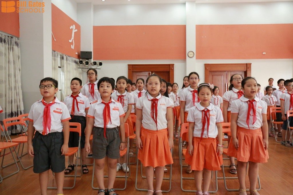 Liên đội trường THQTTL tưng bừng tổ chức Đại hội Liên đội