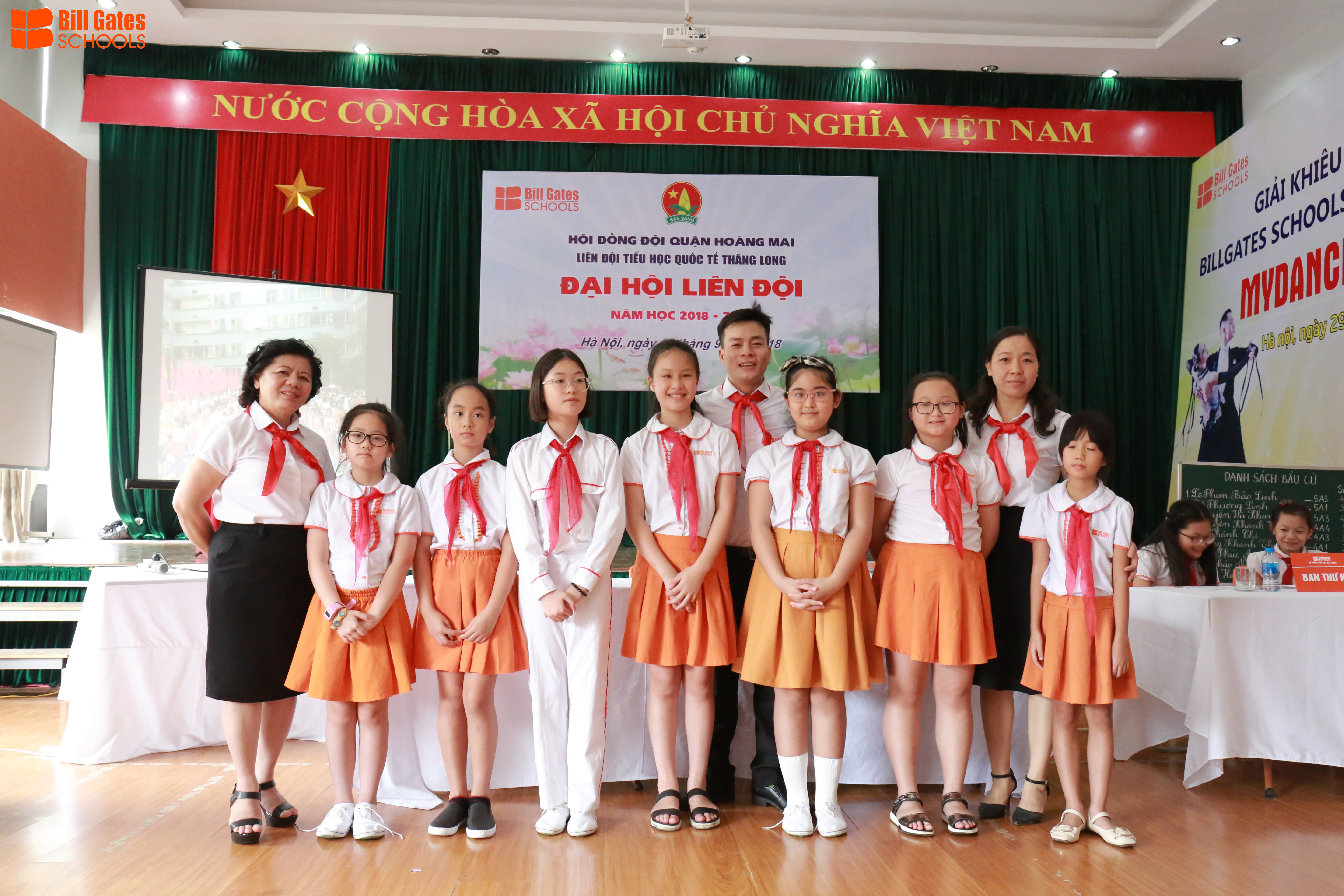 Liên đội trường THQTTL tưng bừng tổ chức Đại hội Liên đội