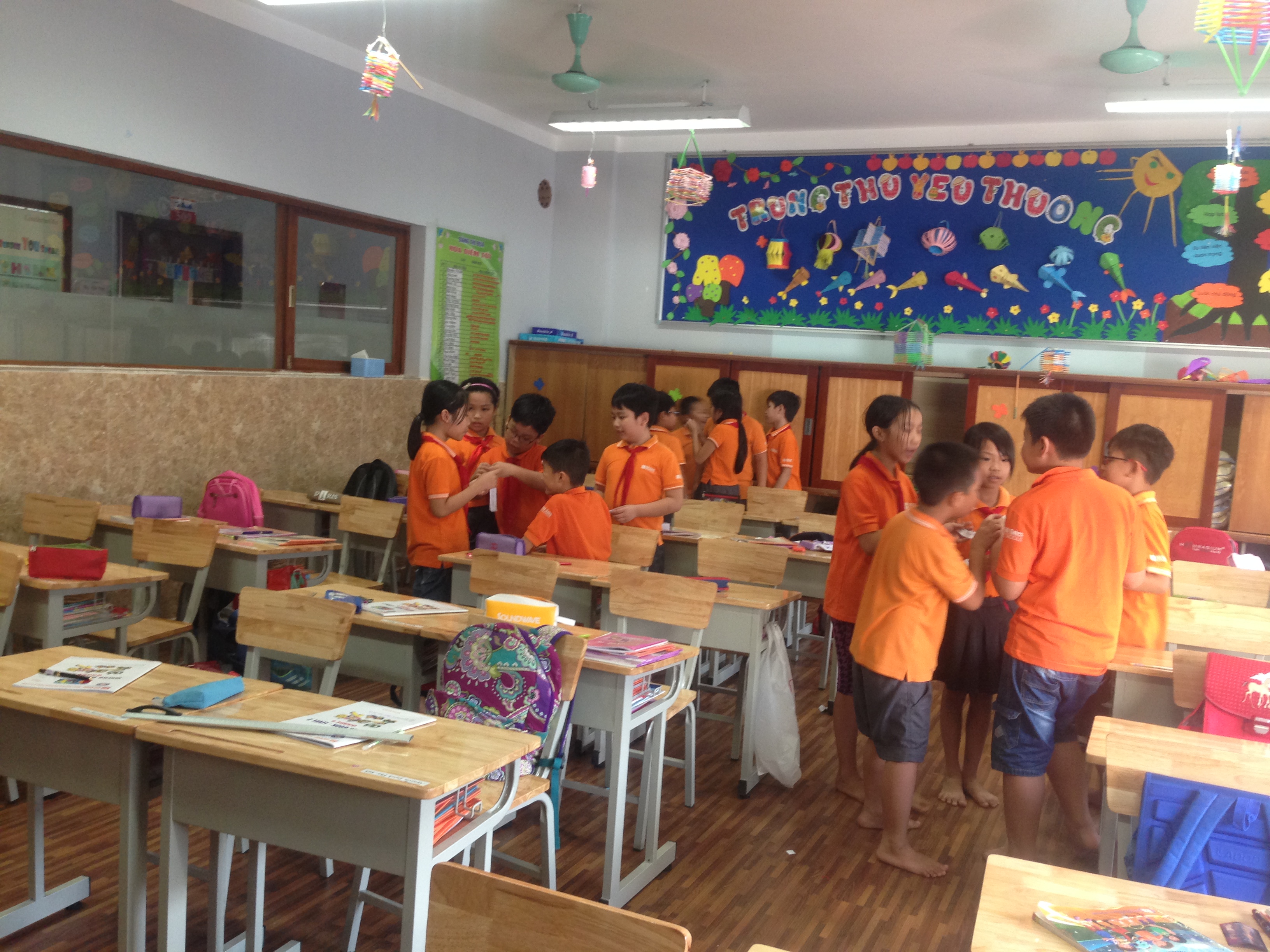 Cùng luyện nói Tiếng Anh với học sinh lớp 4A3