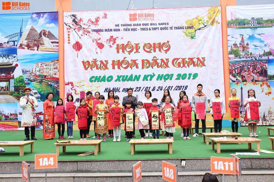 Chúng em với Ngày hội văn hóa dân gian