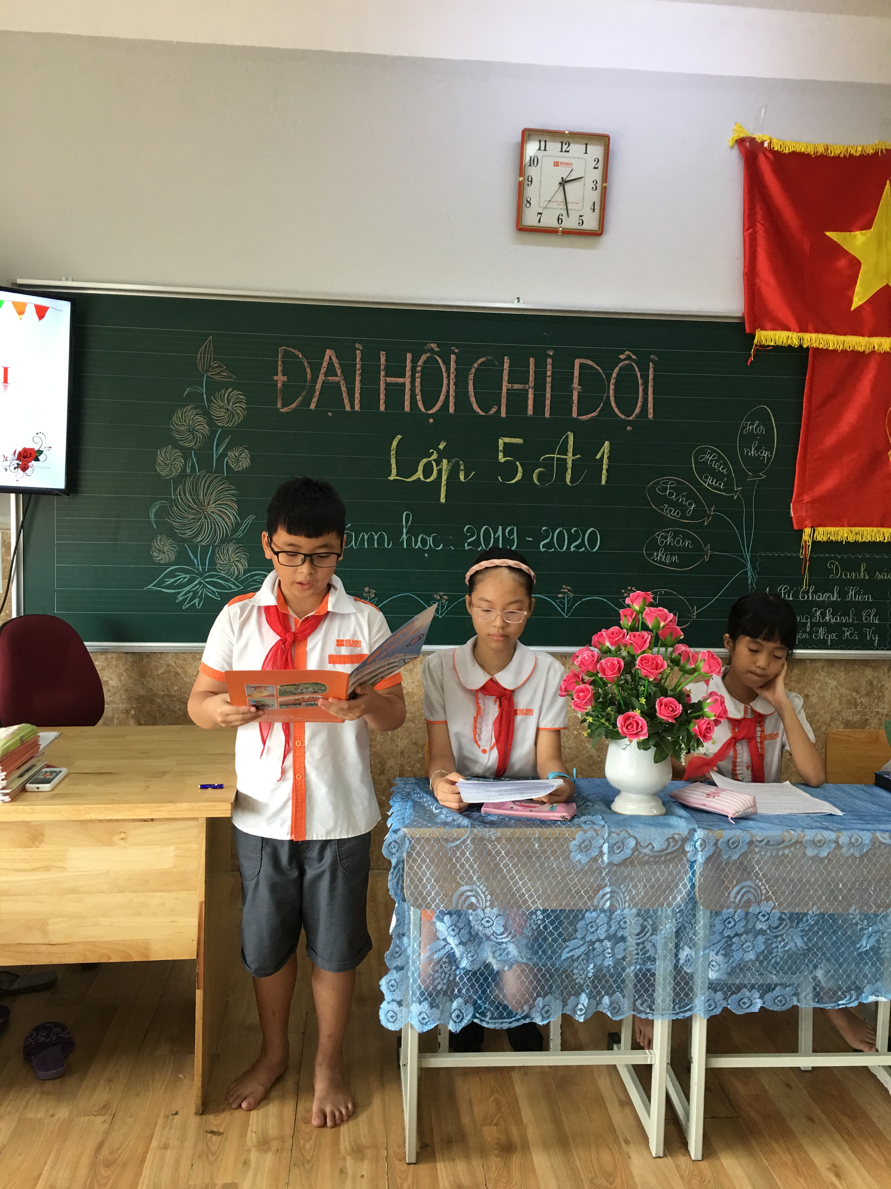 Bản tin Đại hội Chi đội 5A1