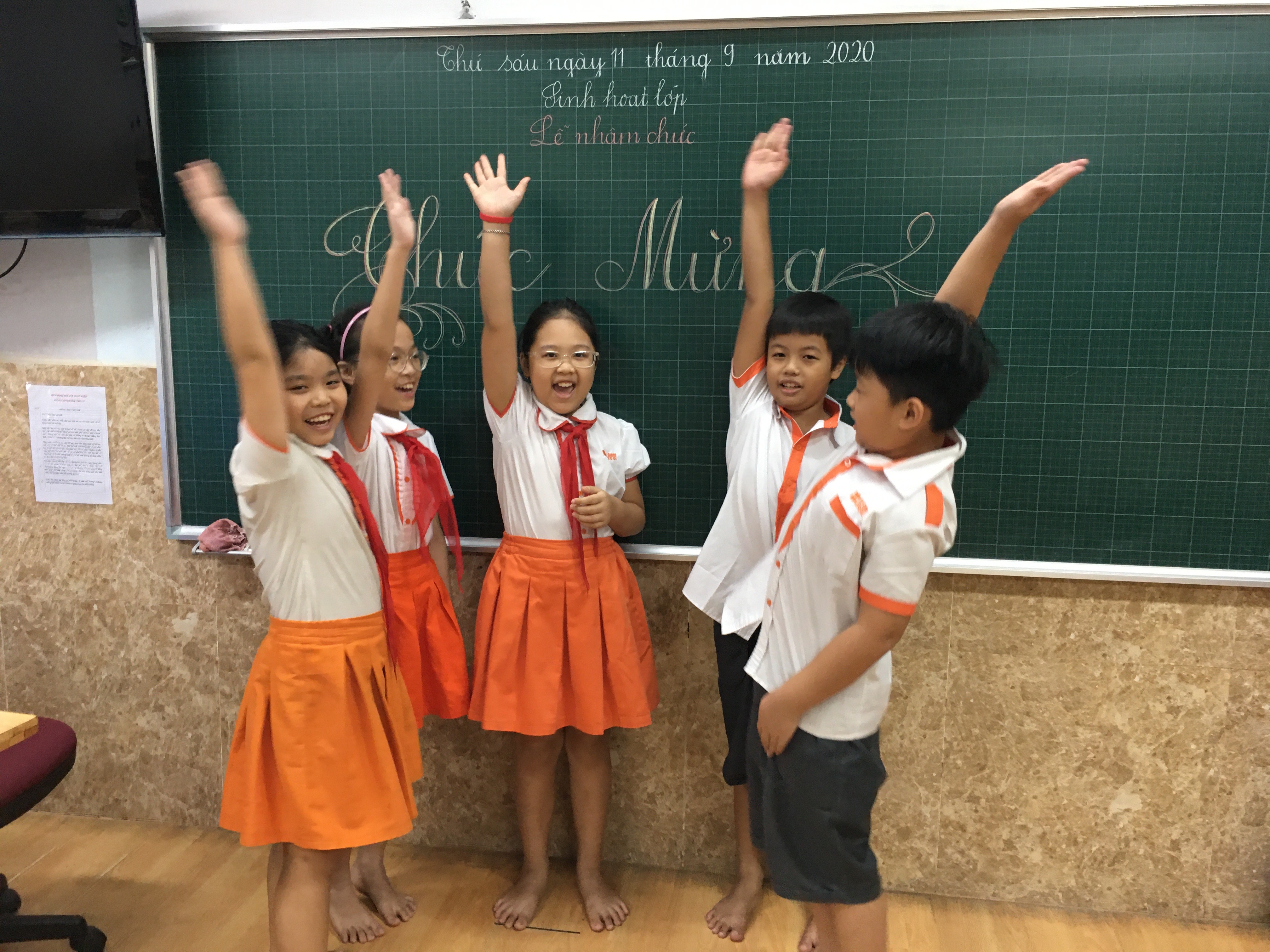 Những Lãnh đạo Nhí đáng yêu của tập thể 4A2