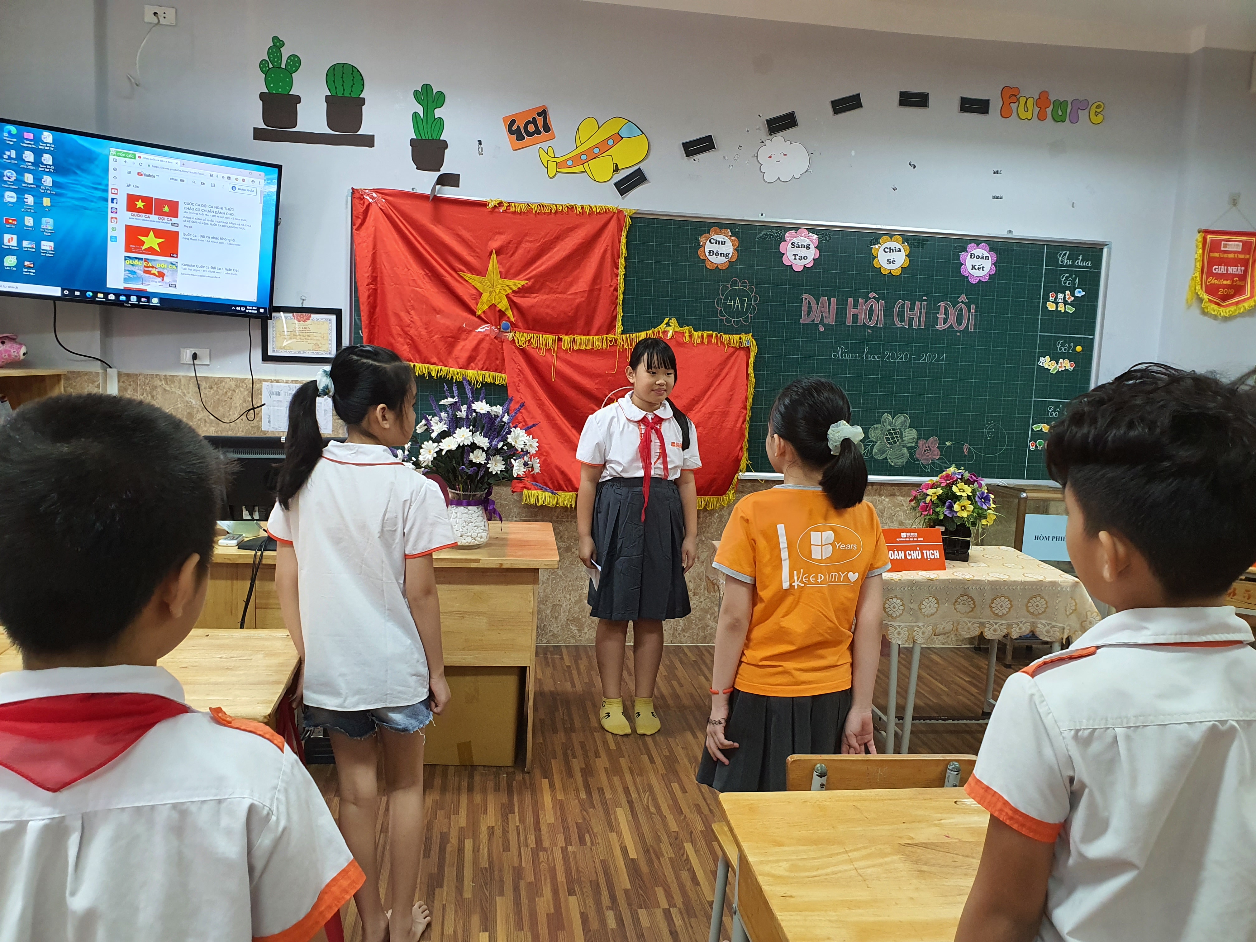 4A7 tổ chức thành công Đại hội Chi đội