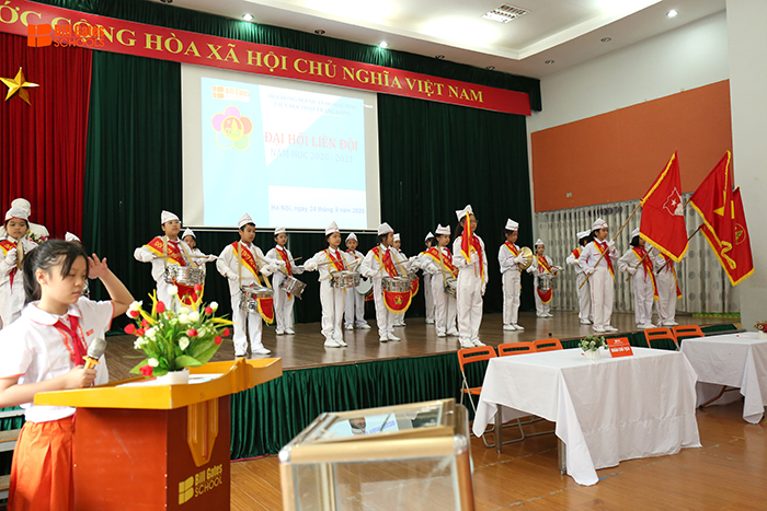 Đại hội Liên đội Trường Tiểu học Quốc tế Thăng Long