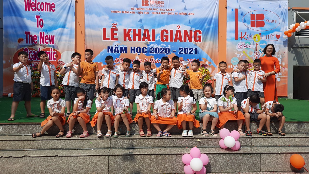 Cảm xúc ngày khai trường với các bạn Rồng con 3A5