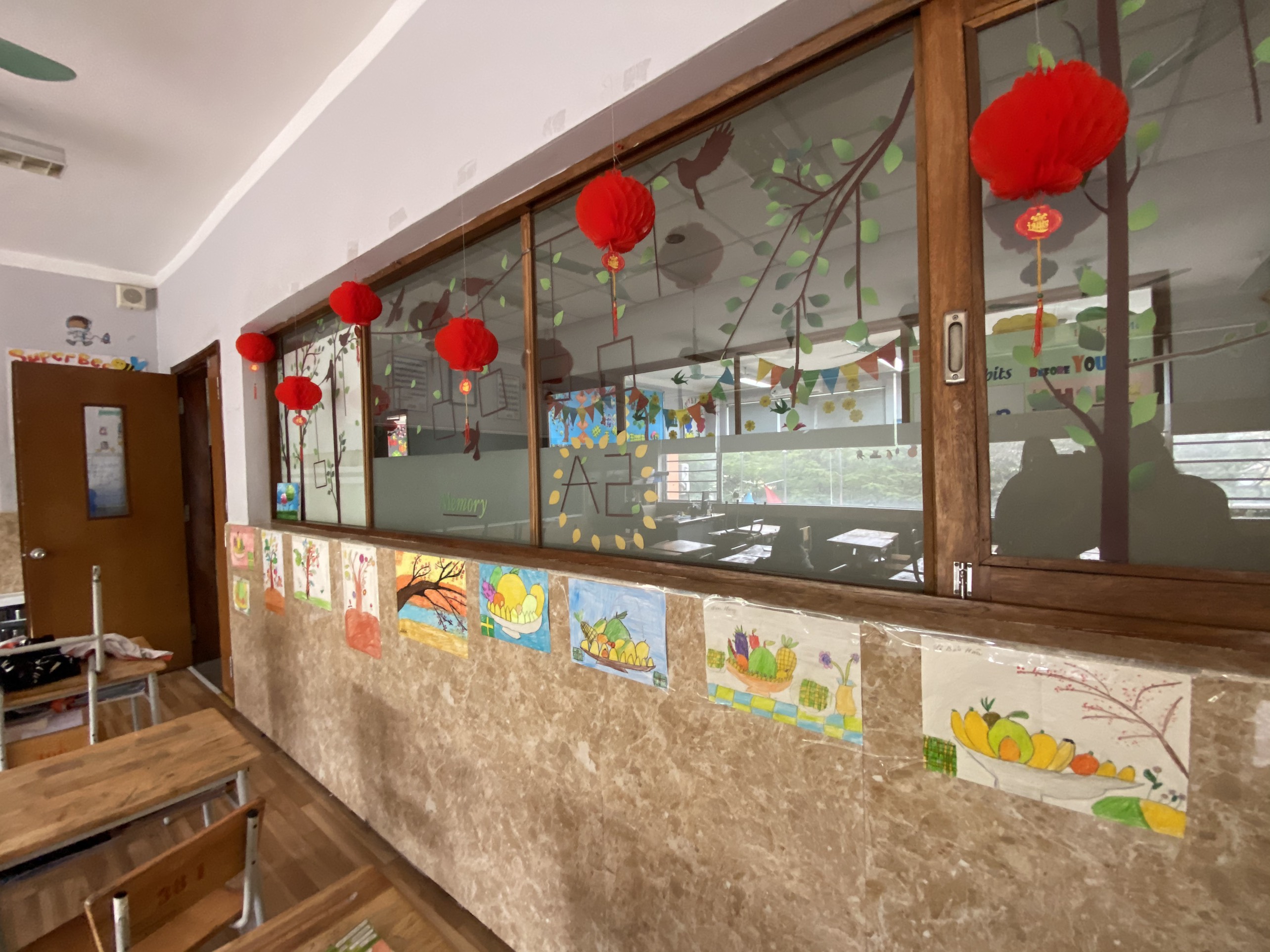 Không khí lớp học vui