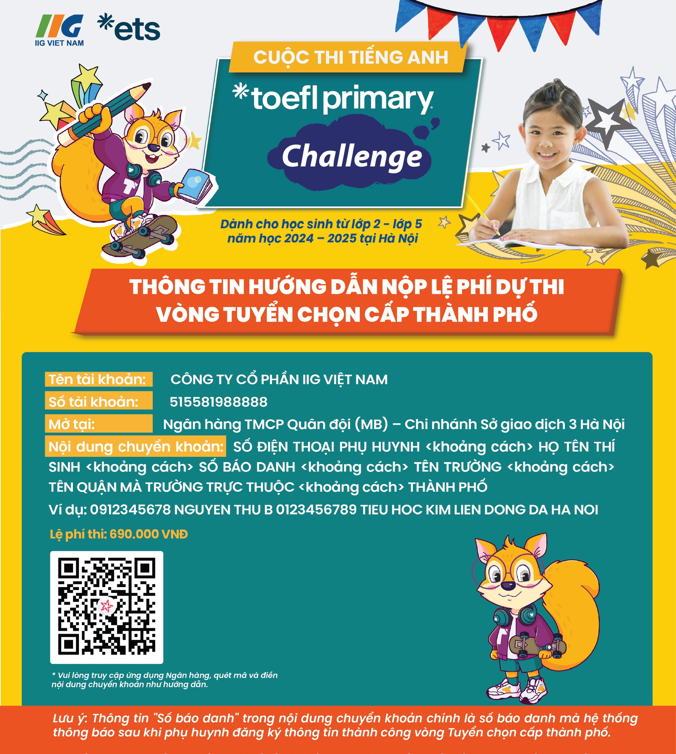 Cuộc thi TOEFL Primary Challenge