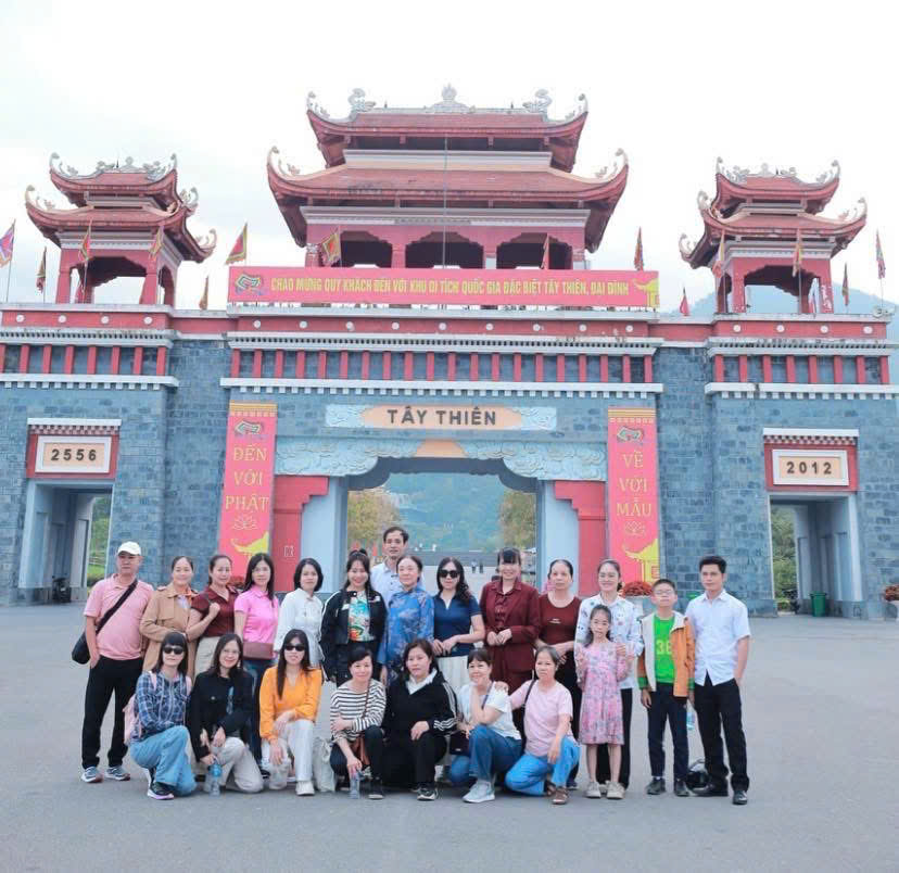 KHỞI ĐẦU NĂM MỚI BÌNH AN: HÀNH TRÌNH DU XUÂN TÂY THIÊN – TAM ĐẢO CỦA CBGVNV TRƯỜNG TIỂU HỌC QUỐC TẾ THĂNG LONG