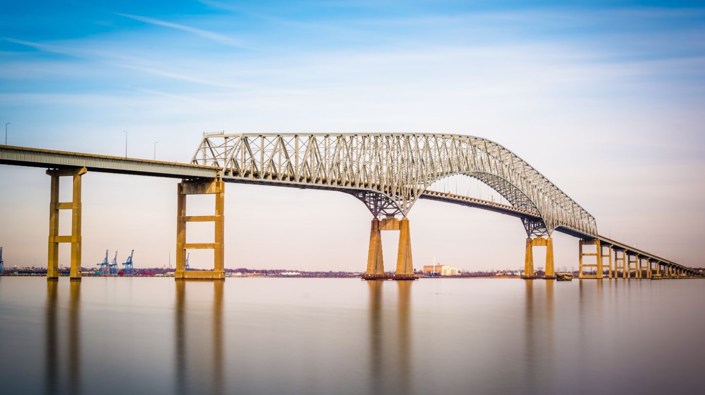 Francis Scott Key Bridge in Baltimore collapses after ship collision