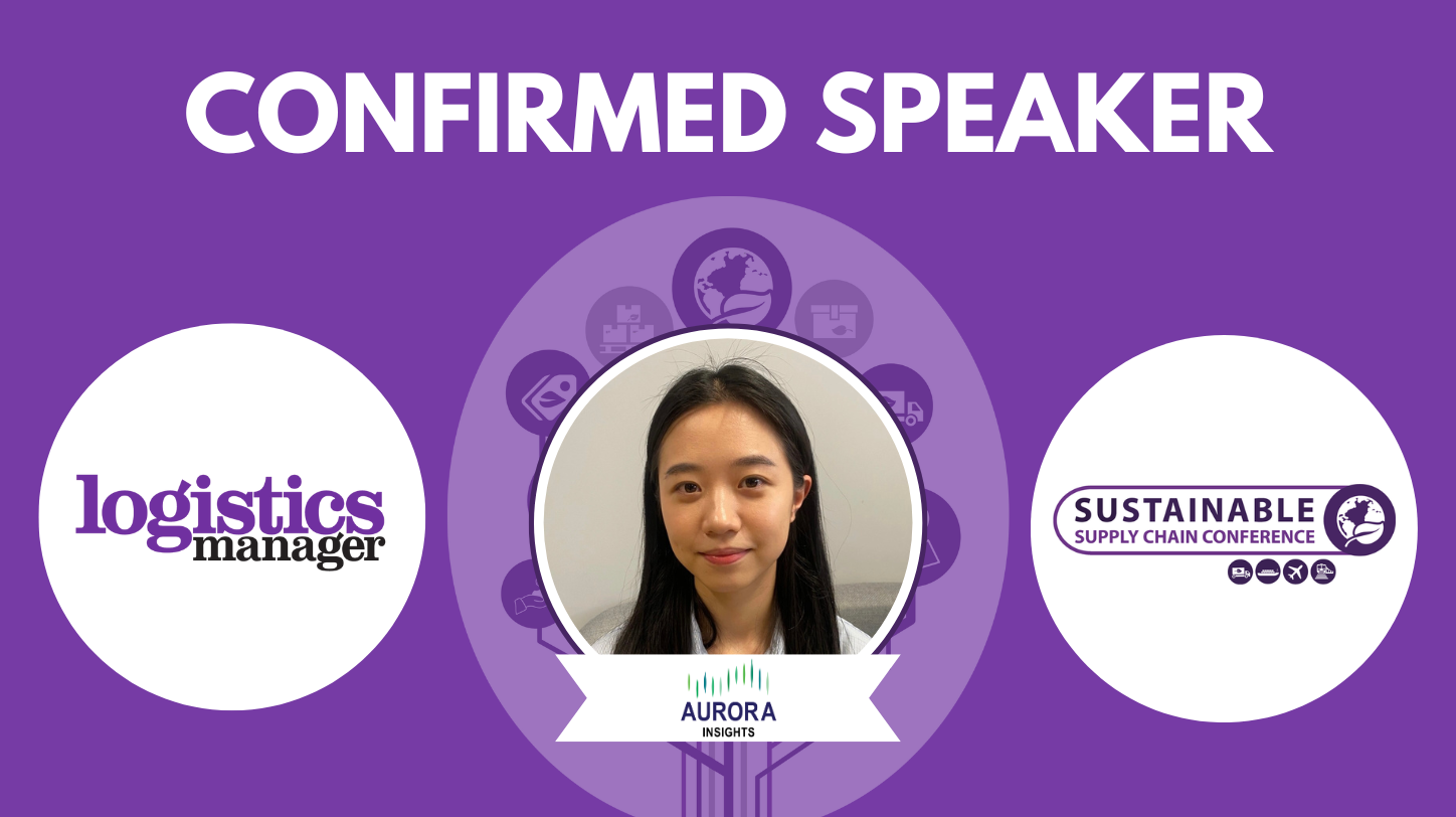 Aurora Insights’ Xinchen Li to discuss micromobility trends at Sustainable Supply Chain Conference 2025
