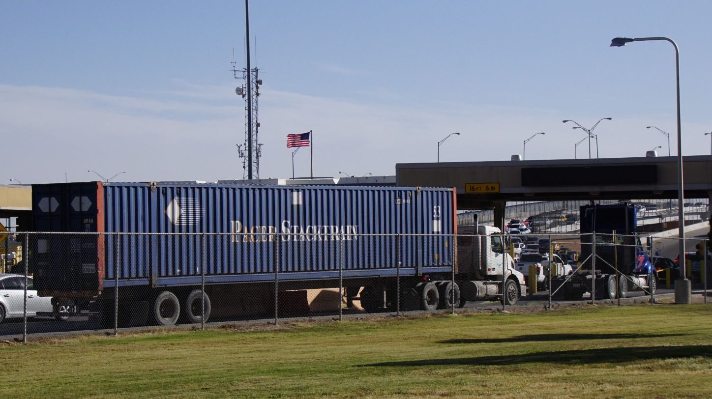 North American trans-border freight rose last year