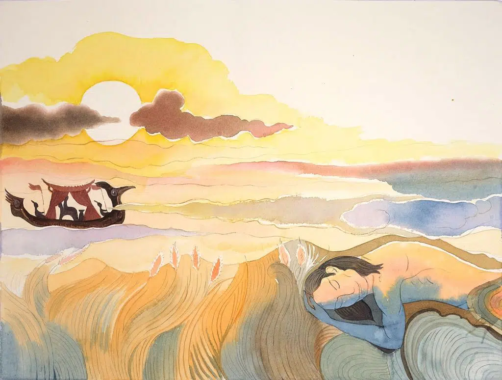 Nụ cười trên bãi tự nhiên - Câu chuyện Chử Đồng Tử và Tiên Dung