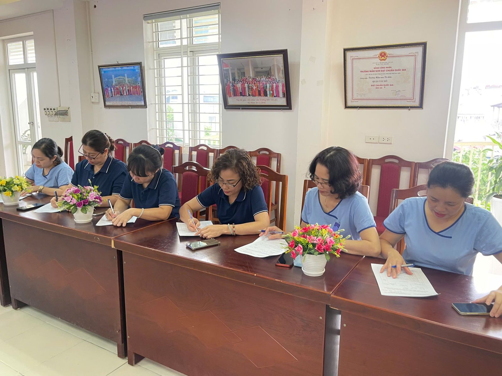 👩‍🍳 TRƯỜNG MẦM NON TỨ LIÊN TỔ CHỨC BỒI DƯỠNG KIẾN THỨC AN TOÀN THỰC PHẨM CHO GIÁO VIÊN-NHÂN VIÊN LÀM CÔNG TÁC BÁN TRÚ NĂM HỌC 2024-2025 🫕🧆🍱