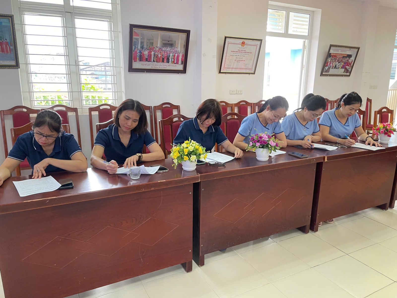 👩‍🍳 TRƯỜNG MẦM NON TỨ LIÊN TỔ CHỨC BỒI DƯỠNG KIẾN THỨC AN TOÀN THỰC PHẨM CHO GIÁO VIÊN-NHÂN VIÊN LÀM CÔNG TÁC BÁN TRÚ NĂM HỌC 2024-2025 🫕🧆🍱