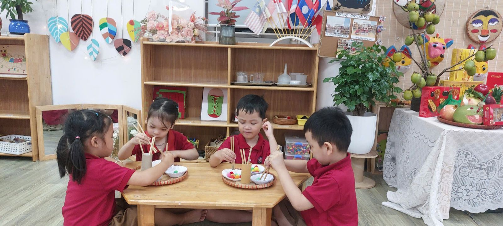 Trường Mầm non Tứ liên tham gia tuần lễ hưởng ứng học tập suốt đời