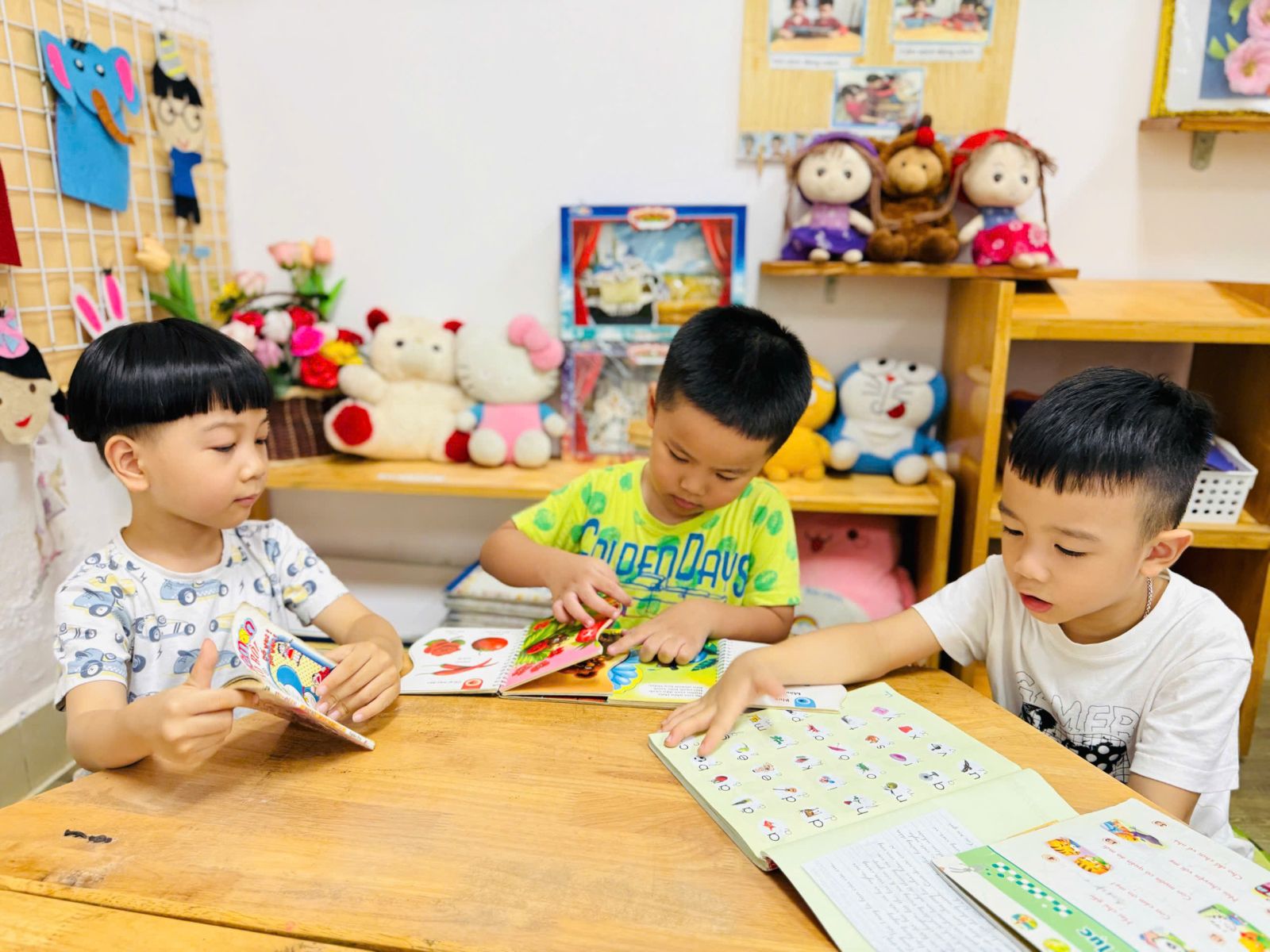 Trường Mầm non Tứ liên tham gia tuần lễ hưởng ứng học tập suốt đời