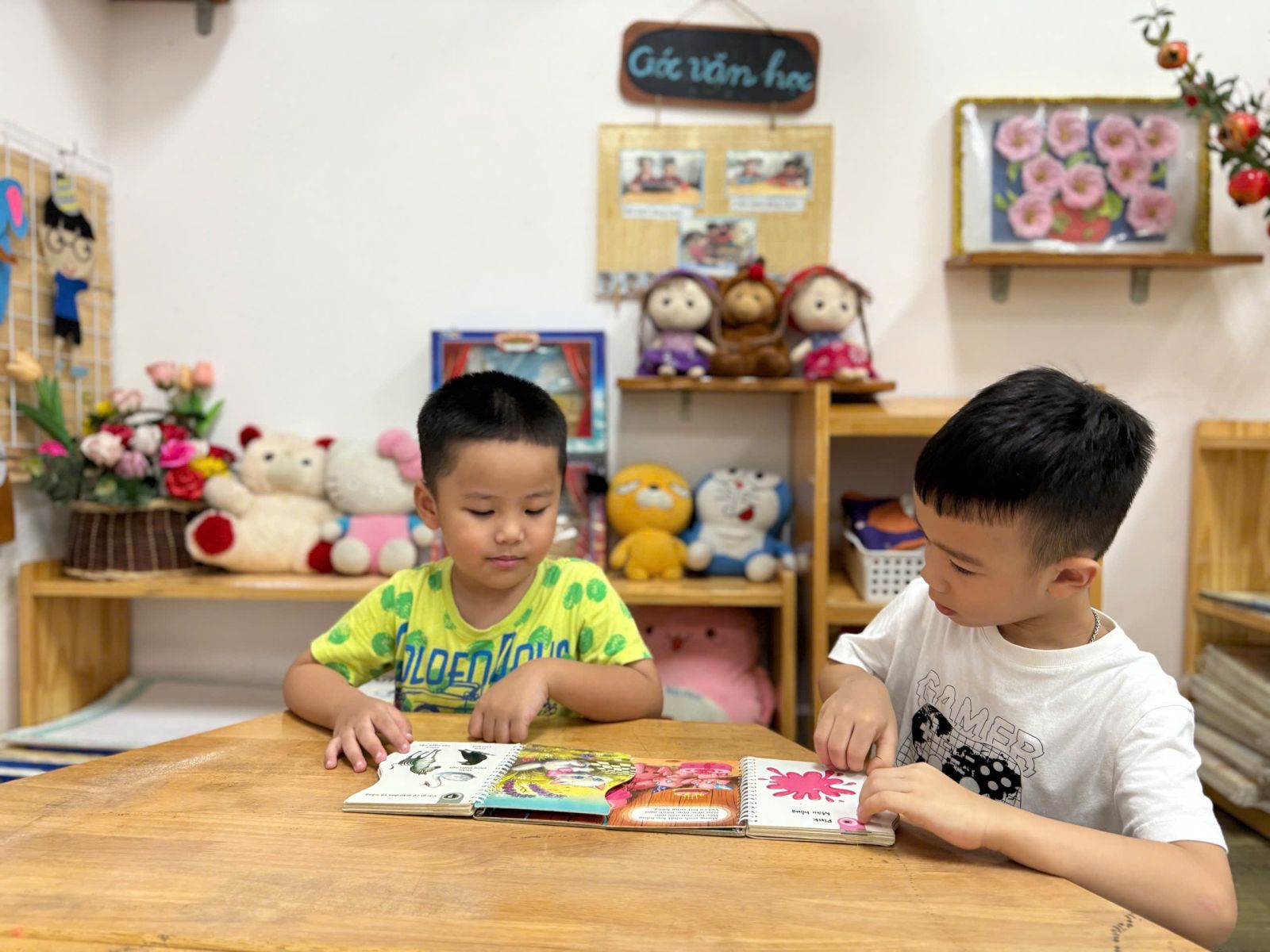 Trường Mầm non Tứ liên tham gia tuần lễ hưởng ứng học tập suốt đời