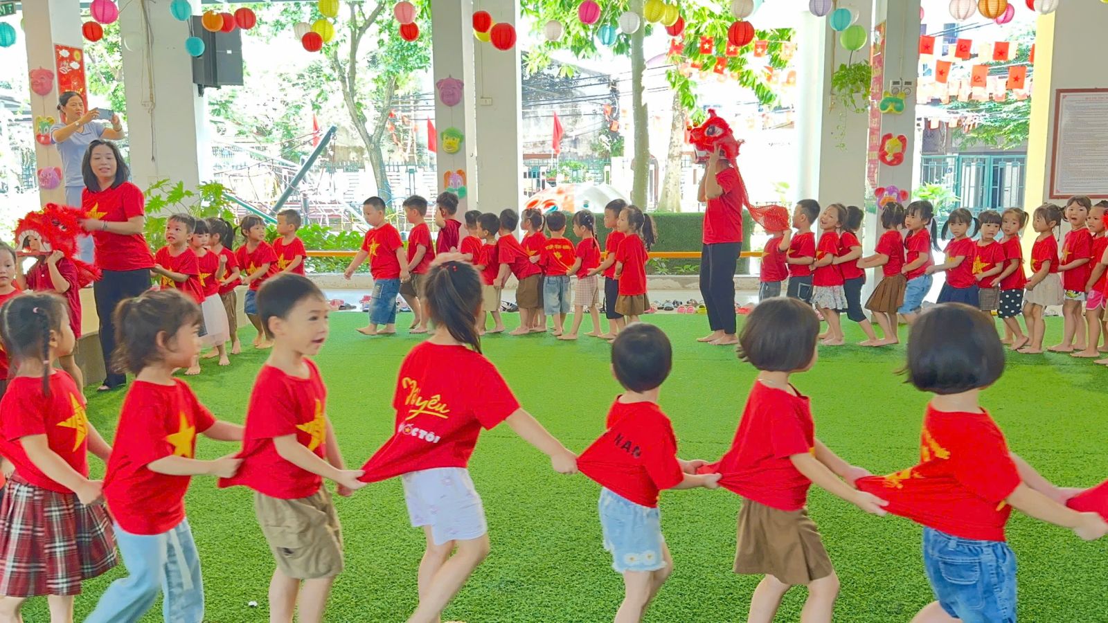 🏮 Bé Khối Nhỡ Vui Hội Trăng Rằm Qua Những Trò Chơi Dân Gian 🏮