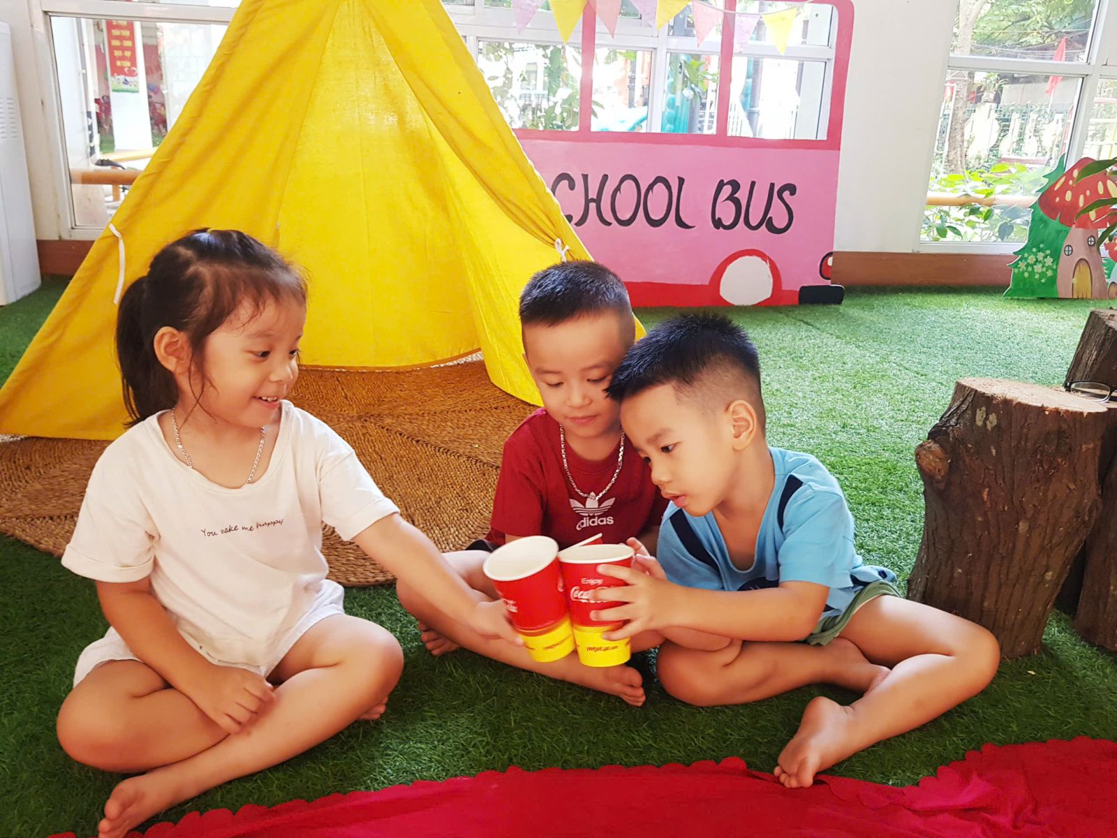 🌿⛺  TRẢI NGHIỆM CAMPING THÚ VỊ CỦA CÁC BÉ MẪU GIÁO BÉ ⛺🌿