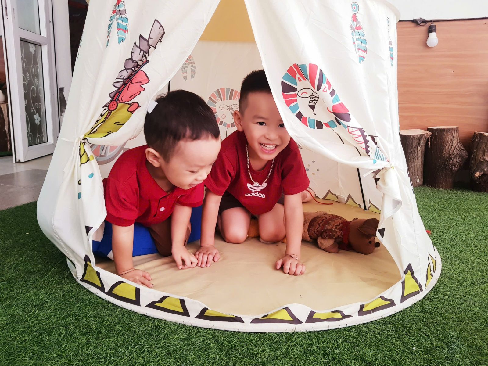 🌿⛺  TRẢI NGHIỆM CAMPING THÚ VỊ CỦA CÁC BÉ MẪU GIÁO BÉ ⛺🌿