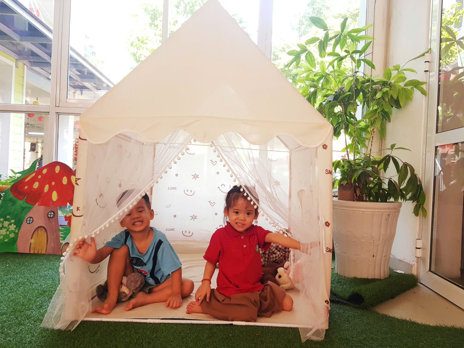🌿⛺  TRẢI NGHIỆM CAMPING THÚ VỊ CỦA CÁC BÉ MẪU GIÁO BÉ ⛺🌿