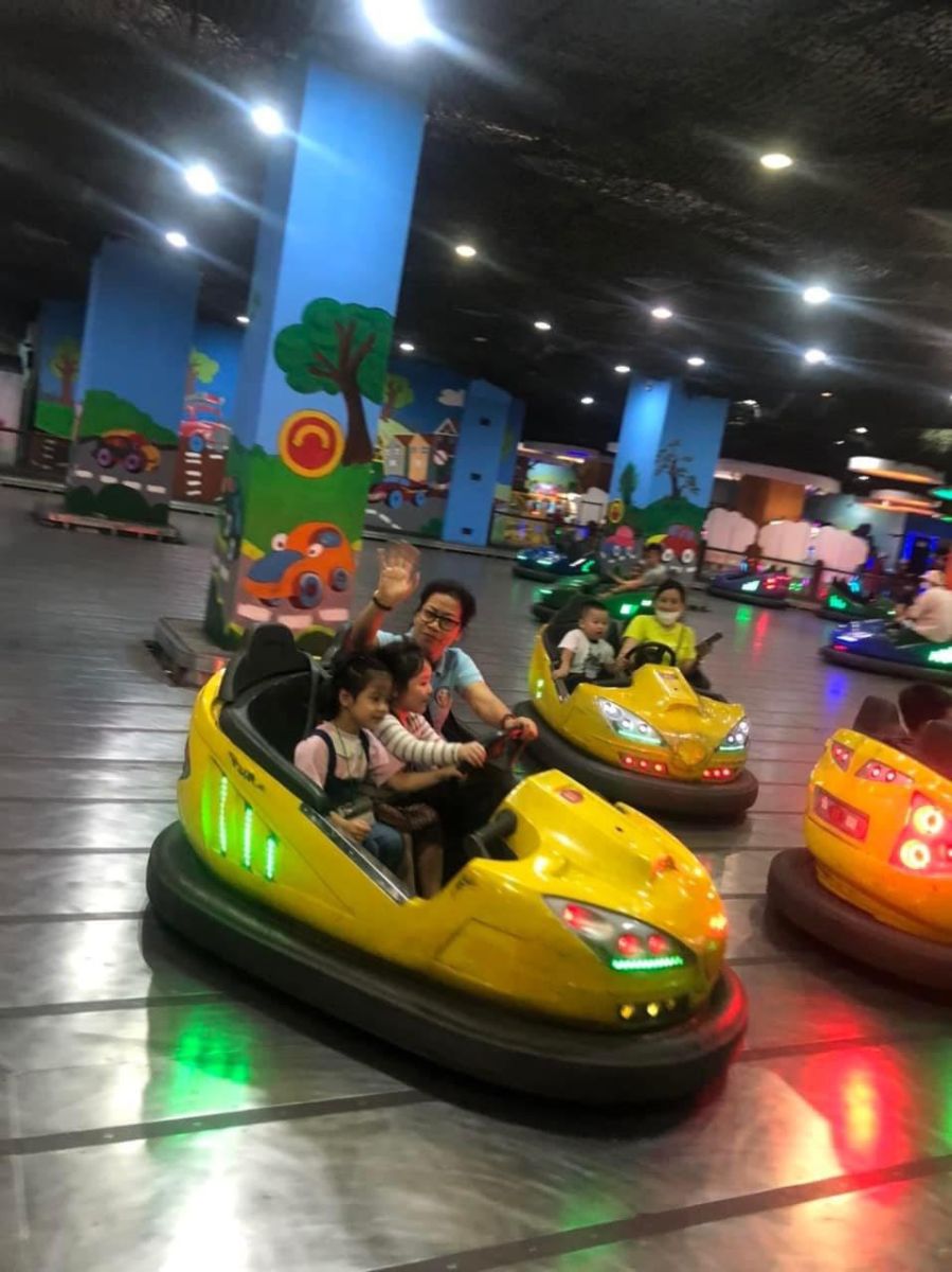 Hoạt động trải nghiệm của các con học sinh tại khu vui chơi Time City