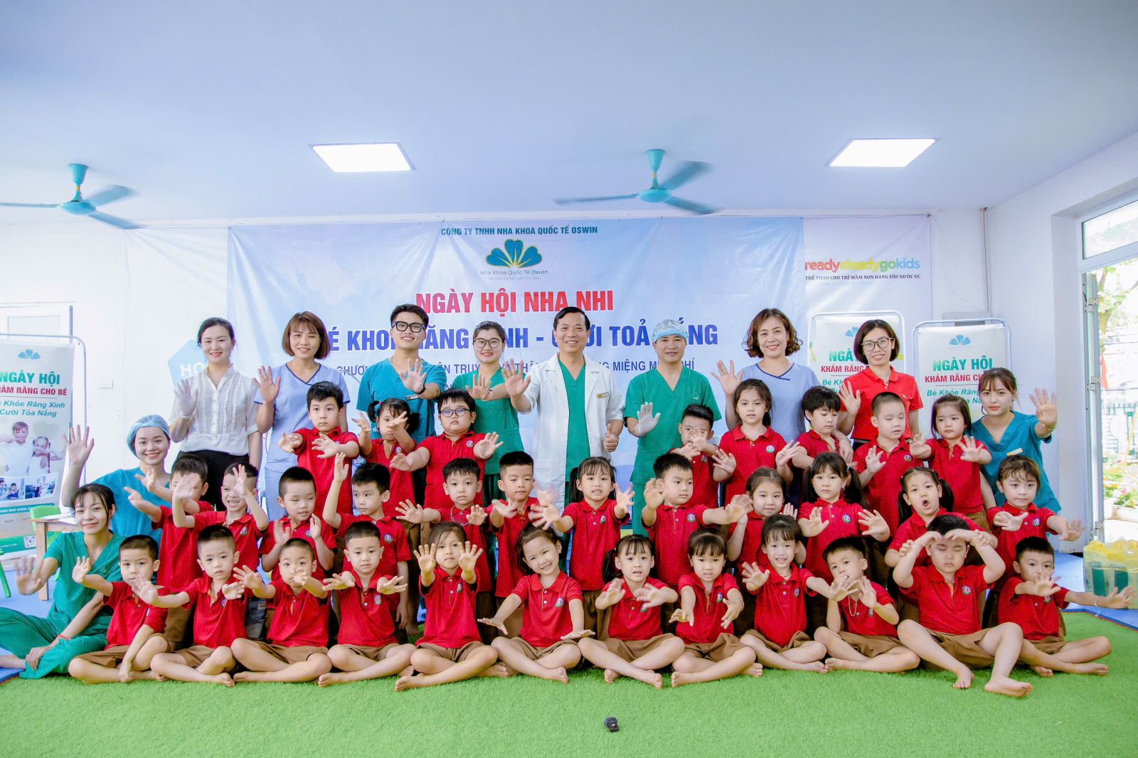 TRƯỜNG MẦM NON TỨ LIÊN PHỐI KẾT HỢP VỚI TRUNG TÂM NHA KHOA QUỐC TẾ OSWIN TỔ CHỨC CHƯƠNG TRÌNH 
