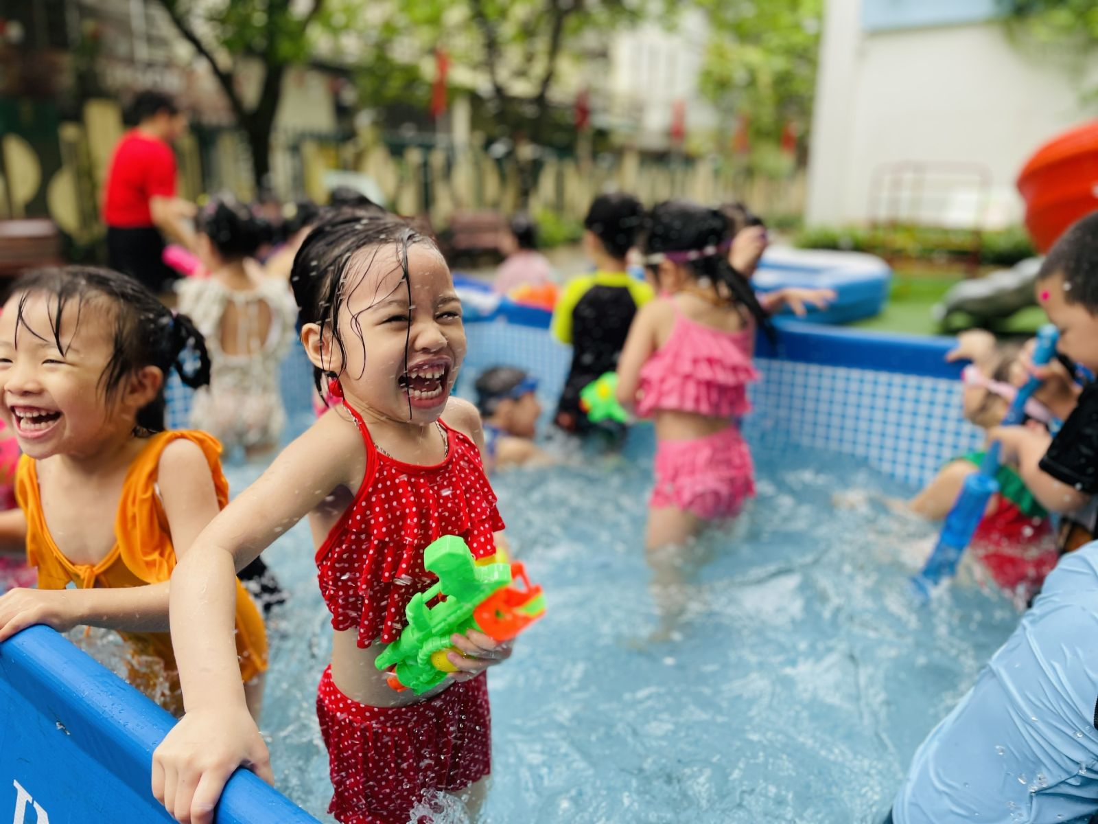 NGÀY HỘI NƯỚC CÙNG BÉ CHÀO HÈ NĂM 2025 CỦA TRƯỜNG MẦM NON TỨ LIÊN
