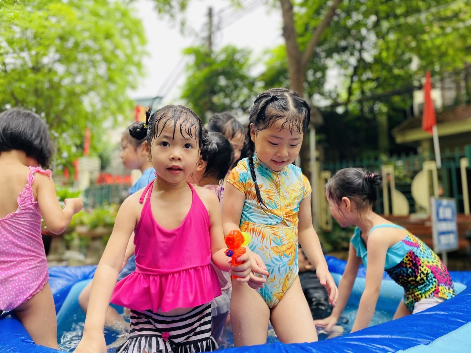 NGÀY HỘI NƯỚC CÙNG BÉ CHÀO HÈ NĂM 2025 CỦA TRƯỜNG MẦM NON TỨ LIÊN