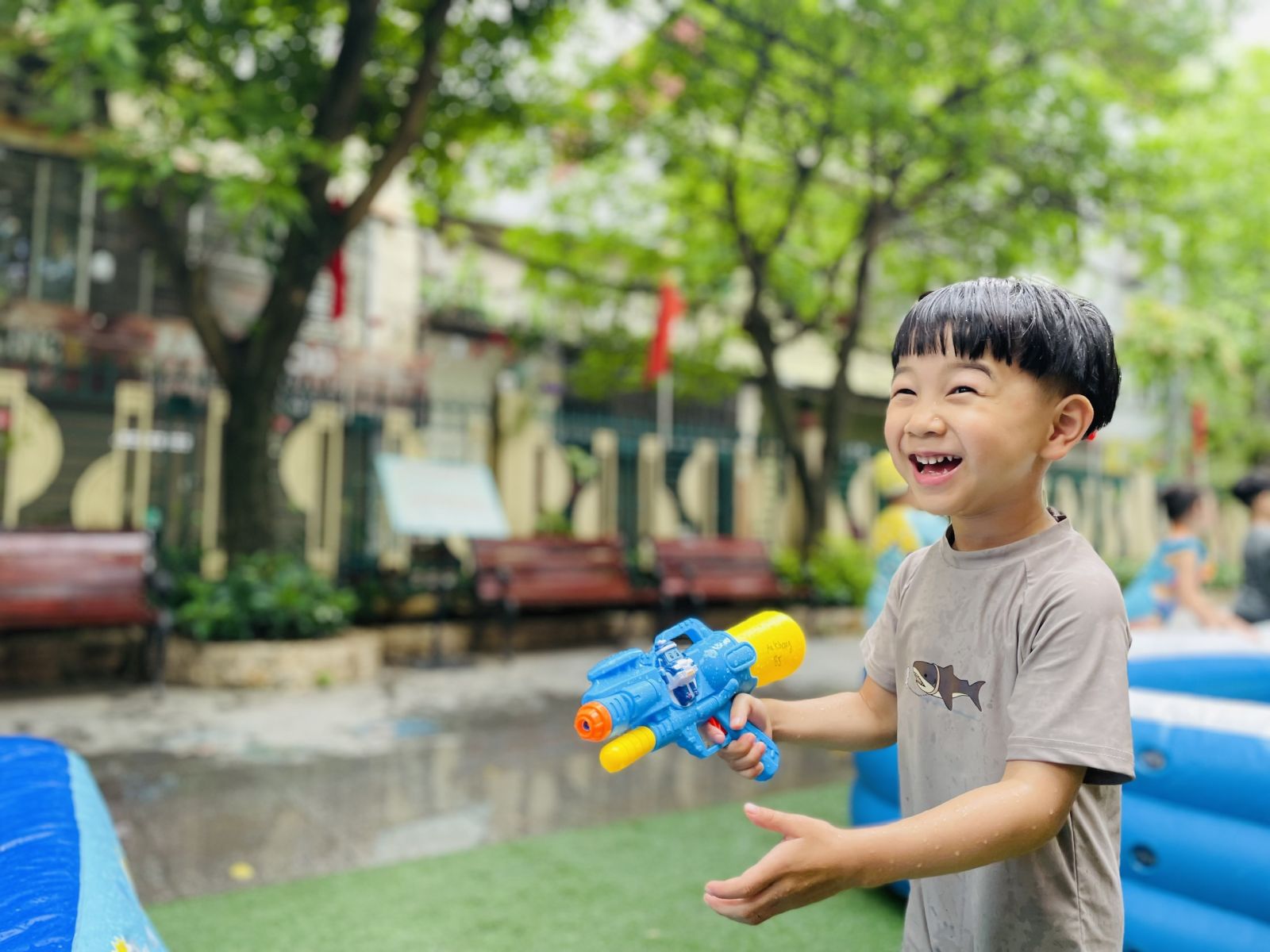NGÀY HỘI NƯỚC CÙNG BÉ CHÀO HÈ NĂM 2025 CỦA TRƯỜNG MẦM NON TỨ LIÊN