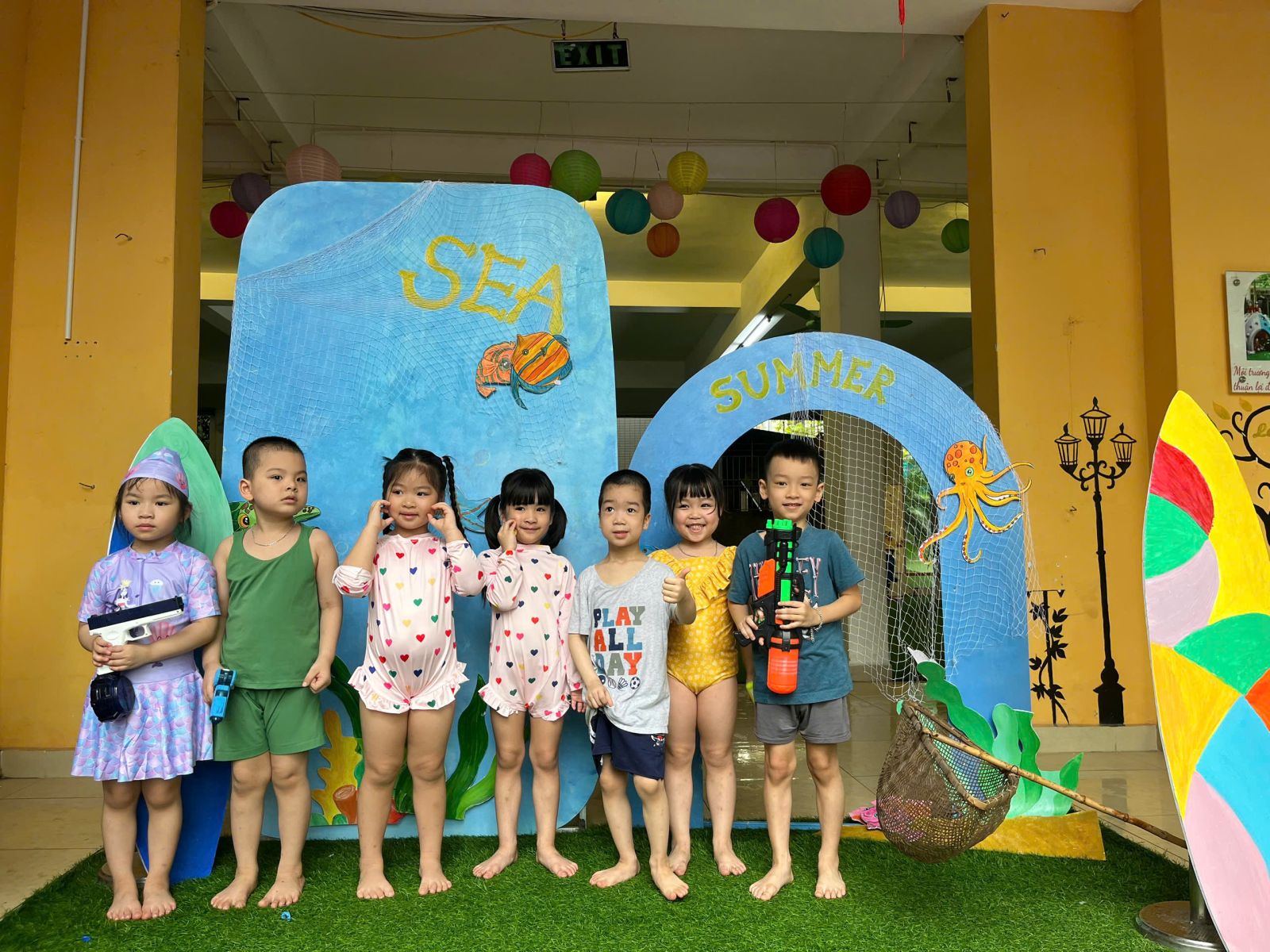 NGÀY HỘI NƯỚC CÙNG BÉ CHÀO HÈ NĂM 2025 CỦA TRƯỜNG MẦM NON TỨ LIÊN