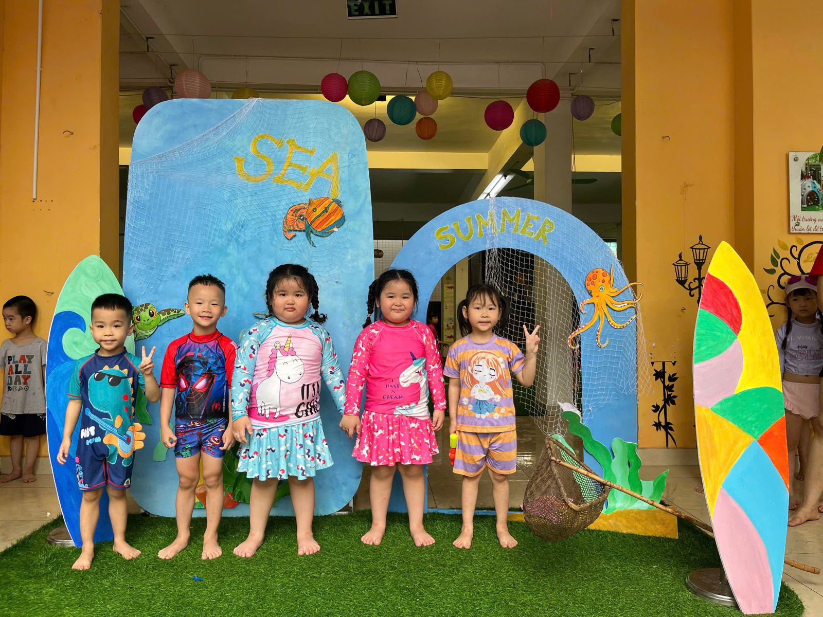 NGÀY HỘI NƯỚC CÙNG BÉ CHÀO HÈ NĂM 2025 CỦA TRƯỜNG MẦM NON TỨ LIÊN
