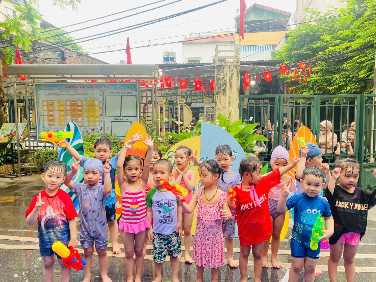 NGÀY HỘI NƯỚC CÙNG BÉ CHÀO HÈ NĂM 2025 CỦA TRƯỜNG MẦM NON TỨ LIÊN