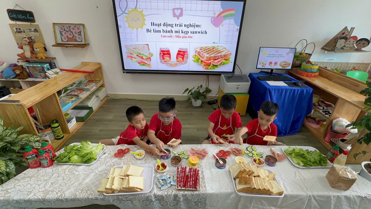 🥪🥪 🥪 HÀO HỨNG VỚI HOẠT ĐỘNG TRẢI NGHIỆM 