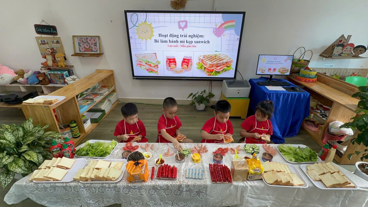 🥪🥪 🥪 HÀO HỨNG VỚI HOẠT ĐỘNG TRẢI NGHIỆM 