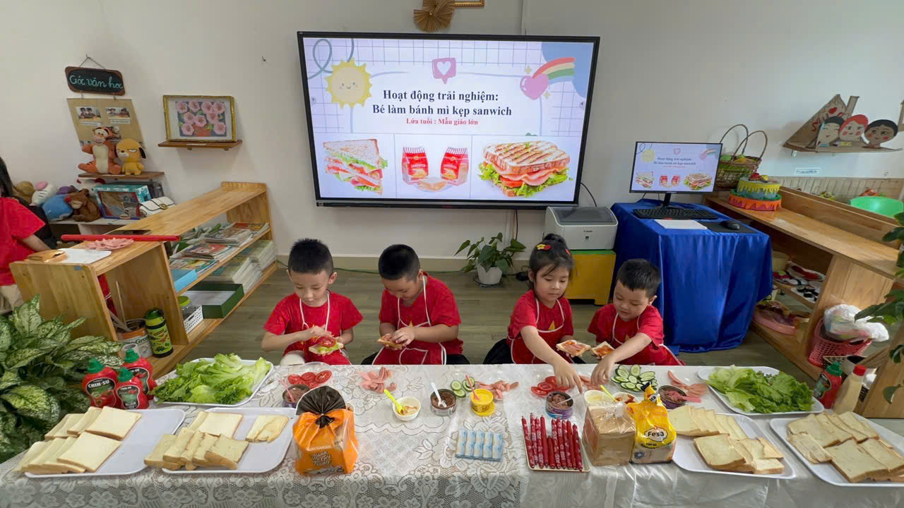 🥪🥪 🥪 HÀO HỨNG VỚI HOẠT ĐỘNG TRẢI NGHIỆM 