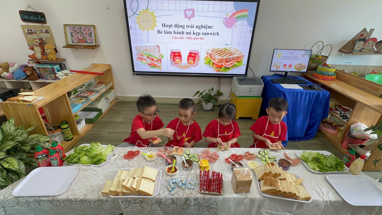 🥪🥪 🥪 HÀO HỨNG VỚI HOẠT ĐỘNG TRẢI NGHIỆM 