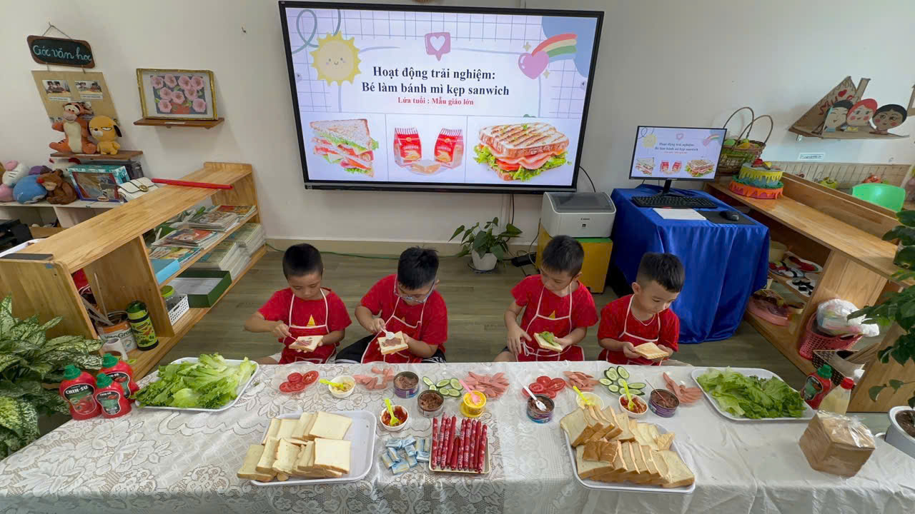 🥪🥪 🥪 HÀO HỨNG VỚI HOẠT ĐỘNG TRẢI NGHIỆM 