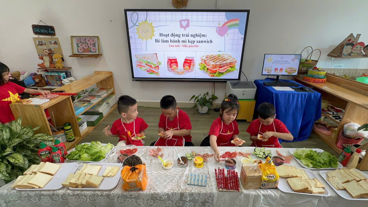 🥪🥪 🥪 HÀO HỨNG VỚI HOẠT ĐỘNG TRẢI NGHIỆM 