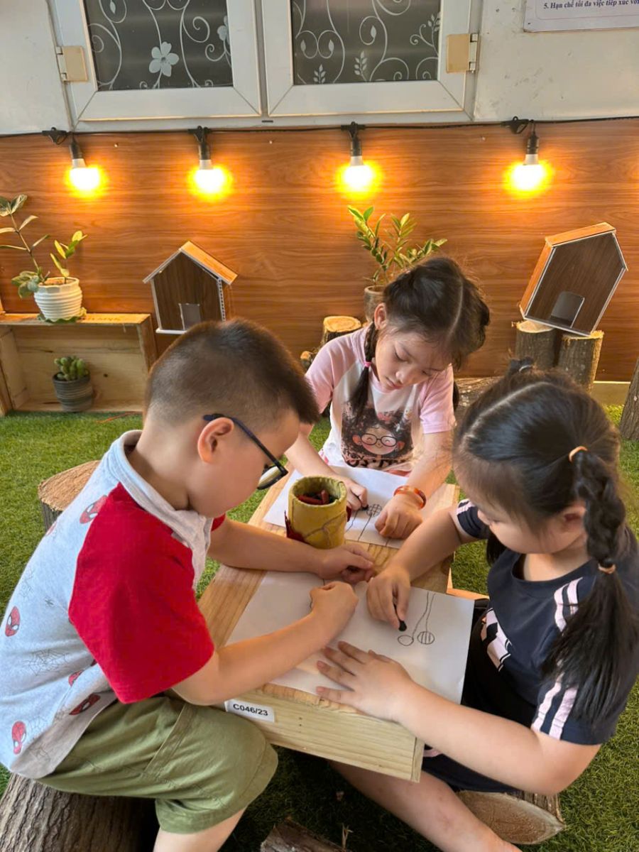 CÁC BÉ MẪU GIÁO LỚN THAM GIA VÀO HOẠT ĐỘNG TRẢI NGHIỆM CHÀO ĐÓN TRUNG THU